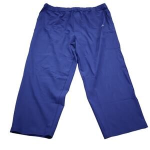 KS Sport Pants Mens 3XL Blue Relaxed Fit Straight Leg Performance Work Bottoms